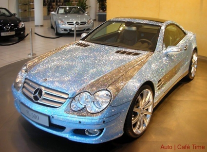 Mercedes sl500 crystal car #4