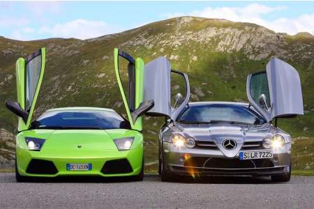 Luxusní auta - Sportovní vozy v akci (VIDEA)